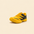 Adoral Jeet Cricket Gripper shoes | Yellow & Black