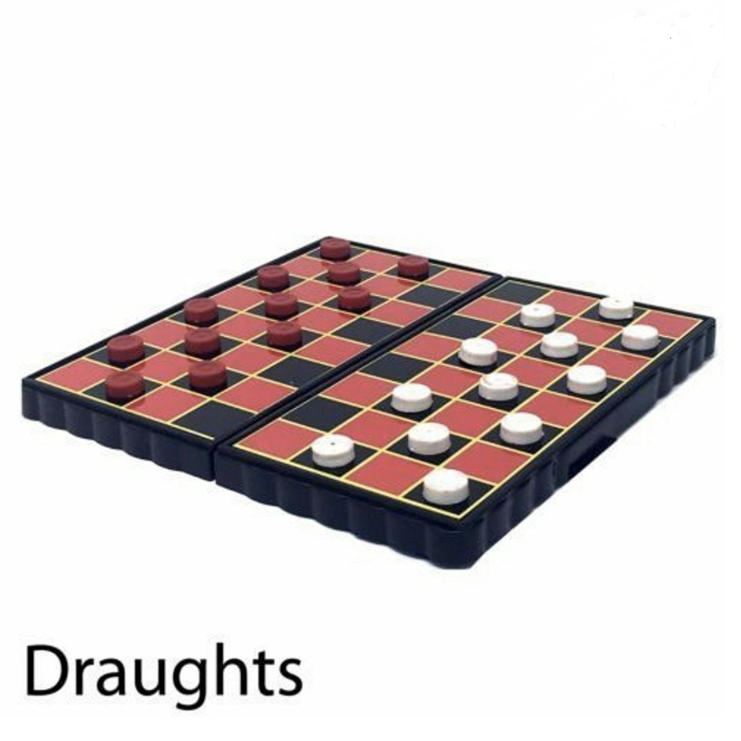 Magnetic chess and Ludo