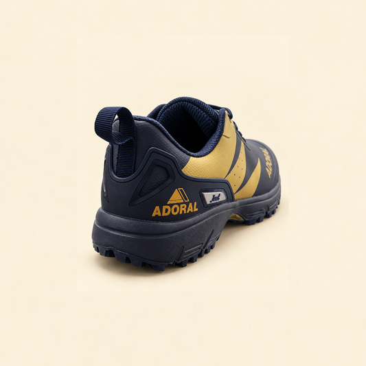 1. adoraljeetnavygoldcricketshoesback