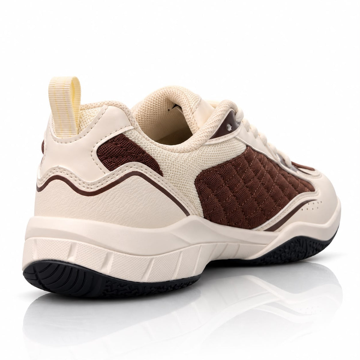 Kawasaki badminton shoes rear heel view
